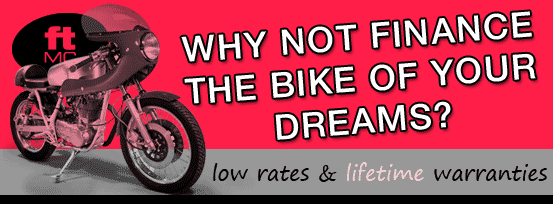 Motorcycle Finance Available